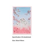 Ensemble de blocs - notes r�tro pour peinture a l'huile, 80 feuilles / paquet, couleur, pour journal ...
