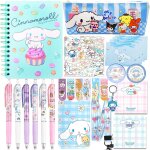 Ensemble cadeau de fournitures scolaires, papeterie bureau cute, fournitures scolaires kawaii, trousse ...