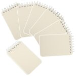 Ensemble de carnets de poche - lot de 10, blocs - notes compacts pour listes de t�ches, journaux et notes ...