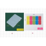 Ensemble de classeurs a fermeture eclair a5 avec 12 pochettes et 10 etiquettes autocollantes pour l'organisati ...