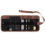 Ensemble de crayons a croquis professionnels, ensemble complet de crayons a croquis, fournitures d'art ...