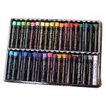 Ensemble de crayons a l'huile pastels aux couleurs vives, 12 / 24 / 36, ensemble de crayons a dessin ...
