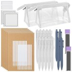 Ensemble de fournitures scolaires - 48 essentiels de la rentr�e scolaire pour les lyc�ens et les etudiants, ...