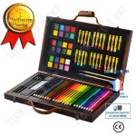 Ensemble d'outils de peinture puzzle enfants peinture en bois massif coffret cadeau 79 pièces crayons ... Ensemble d'outils de peinture puzzle enfants peinture en bois massif coffret cadeau 79 pièces crayons ...