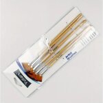 Ensemble de pinceaux en eventail pour peinture acrylique et aquarelle, poils en nylon, compatibles avec ... Ensemble de pinceaux en eventail pour peinture acrylique et aquarelle, poils en nylon, compatibles avec ...