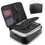Ensemble de pochettes ignifuges pour documents a3 / a4, r�sistantes a l'eau, avec fermeture eclair s�curis�e, ...