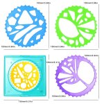 Ensemble de r�gles a fleurs vari�es, 22 pi�ces / ensemble, papeterie jouet anti - stress pour la peinture, ...
