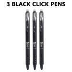 Ensemble de stylos a bille rétractables et effaçables, fournitures de bureau, effaceur intégré, encre ... Ensemble de stylos a bille rétractables et effaçables, fournitures de bureau, effaceur intégré, encre ...