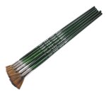 Ensemble de stylos a brosse en nylon, ensemble de 6 pi�ces, en forme d'�ventail, gouache, fournitures ...