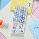Ensemble de stylos a gel japonais, 1 lot, papeterie mignon dessin anim�, fournitures d'�criture kawaii ...