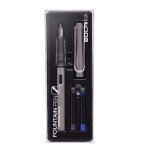 Ensemble de stylos a plume remplis a piston, avec 2 sacs d'encre, etui de rangement transparent, pointe ...