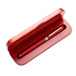Ensemble de stylos a signature avec etui en bois, stylo a bille rouge, pointe fine, cadeau de no�l pour ...