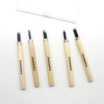 Ensemble de tampons en caoutchouc, couteau a graver stylo artiste bois artisanat outil de sculpture de ...