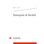 Entreprise et société n. 9 - 2021 - 1 - varia Entreprise et société n. 9 - 2021 - 1 - varia