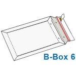 Enveloppe carton b - box 6 blanc format 292x374 mm - lot de 5