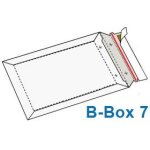 Enveloppe carton b - box 7 blanc format 320x455 mm - lot de 5