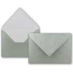 Enveloppes din c5 / / 15, 3 x 21, 8 cm / / naklebung, argent mtallique, stable 110 g / m / / quantit ...
