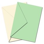 Enveloppe faire part pollen 120g 162 x 229mm par 20 kraft