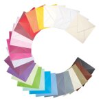 Enveloppe faire part pollen 120g 165 x 165mm par 20 vert menthe