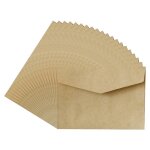 Enveloppes a paillettes de couleur unie, 7x5 pouces, pour la planification du budget