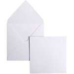 Enveloppe pollen 14x14 120g blanc - paquet de 20