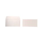 Enveloppe pollen dl 120g blanc irise - paquet de 20
