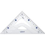Equerre - scolaire - 45 - hypot�nuse 21 cm - plastique - geometric - maped