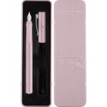 Ershi - 201515 - stylo sparkle, largeur de plume m, rose, dans un etui cadeau[257]
