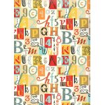 Ershi - lot de 3 feuilles format xxl 90 x 65 cm emballage sans plastique papier fsc dessin lettres (18 ...