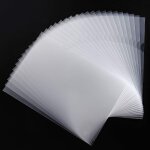 Ershi - lot de 30 chemise plastique a4 pour papiers documents, polypropylne 180 microns, dossiers en ...