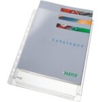 Ershi - rf 47188 pochette perfore a soufflet transparent a4 lot de 5 (import royaume uni)[1468]