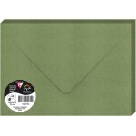 Ershi - 5072c - un paquet de 20 enveloppes gommes - format c5 16, 2x22, 9cm - 120g / m - coloris vert ...