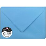 Ershi - 5552c - paquet de 20 enveloppes gommes - format c5 16, 2x22, 9cm - 120g / m - coloris turquoise ...