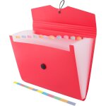 Ershi - 5580 - trieur extensible 12 poches a4 extensible classeur documents accordon classeur pochettes ...