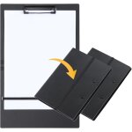 Ershi - bloc note a4 pliable et compact, deux porte bloc a4 avec pince matriau stable, porte document ...