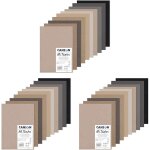 Ershi - canson mi - teintes - assortiment 10 feuilles de papier dessin a4 - 160g / m - nuances de gris ...