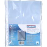 Ershi - donau lot de 100 pochettes perfores solides en plastique transparent a4 100 microns transparent[123] ...