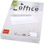 Ershi - elco office pack de 50 enveloppes c5 162 x 229 mm blanc[379]