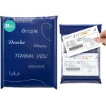 Ershi - enveloppes plastiques expdition, pack de 30 pochettes d'envoi colis vinted, auto - adhsives, ...