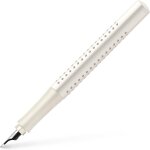 Ershi - grip 2010 140823 stylo plume, taille de plume ef, lait de noix de coco (coconut milk)[131]