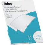 Ershi - pochettes de plastification a4, 150 microns (2x75), haute protection et durabilit des documents, ...