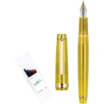 Ershi - stylo - plume fluorescent, en rsine, avec convertisseur, cartouches d'encre multicolores, bote ...