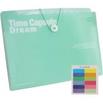 Ershi - trieur document a4, rangement papier accordon, chemise extensible portable en accordon, avec ...