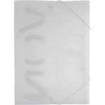 Ershi - von lot de 5 chemises a4 avec elastique en plastique polypropylne, pour 150 feuilles, 3 rabats, ...