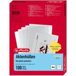 Eryi - 10843746 lot de 100 pochettes a coin transparentes en plastique a4 standard 0, 11 mm (import allemagne) ...
