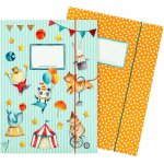 Eryi - 2 chemises d'colier de haute qualit pour enfants din a4 motif cirque - chemise de courrier pour ...