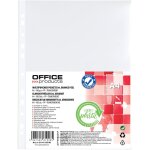 Eryi - 21141155 - 90 lot de 100 pochettes transparentes en plastique perfores format a4