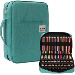 Eryi - 304 slots trousse crayons, 4 compartiments trousse crayon de couleur grande capacit pochette ...