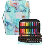 Eryi - 304 slots trousse crayons, 4 compartiments trousse crayon de couleur grande capacit pochette ...