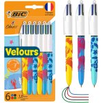 Eryi - 4 couleurs velours - stylos - bille pointe moyenne (1, 00 mm) - thème vie marine - 3 motifs assortis, ... Eryi - 4 couleurs velours - stylos - bille pointe moyenne (1, 00 mm) - thème vie marine - 3 motifs assortis, ...